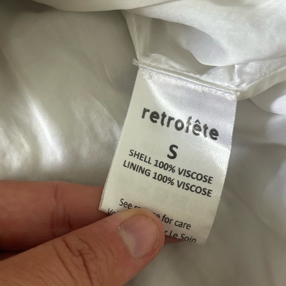 retrofete gabrielle sequin belted robe mini dress new nwt - Picture 8 of 9